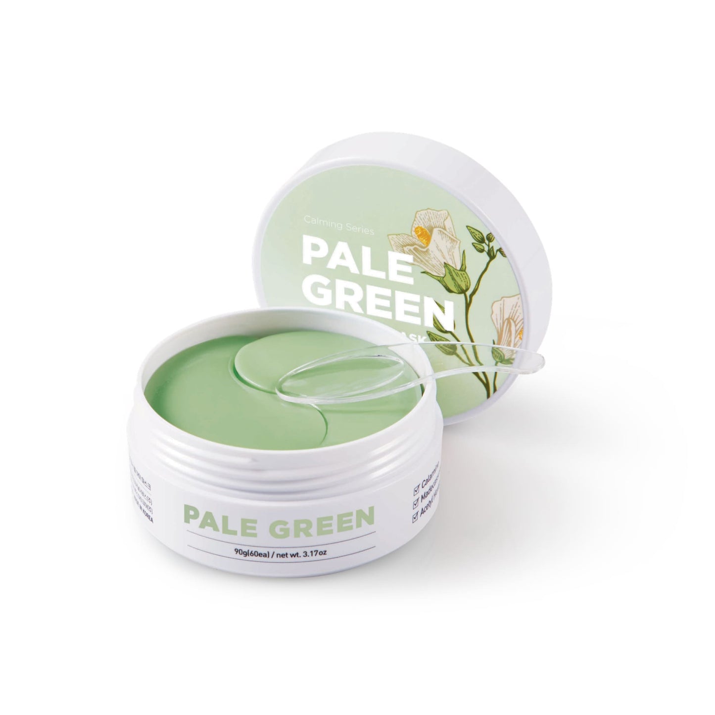 HAYEJIN Pale Green Pastel Eye Mask 60 szt.