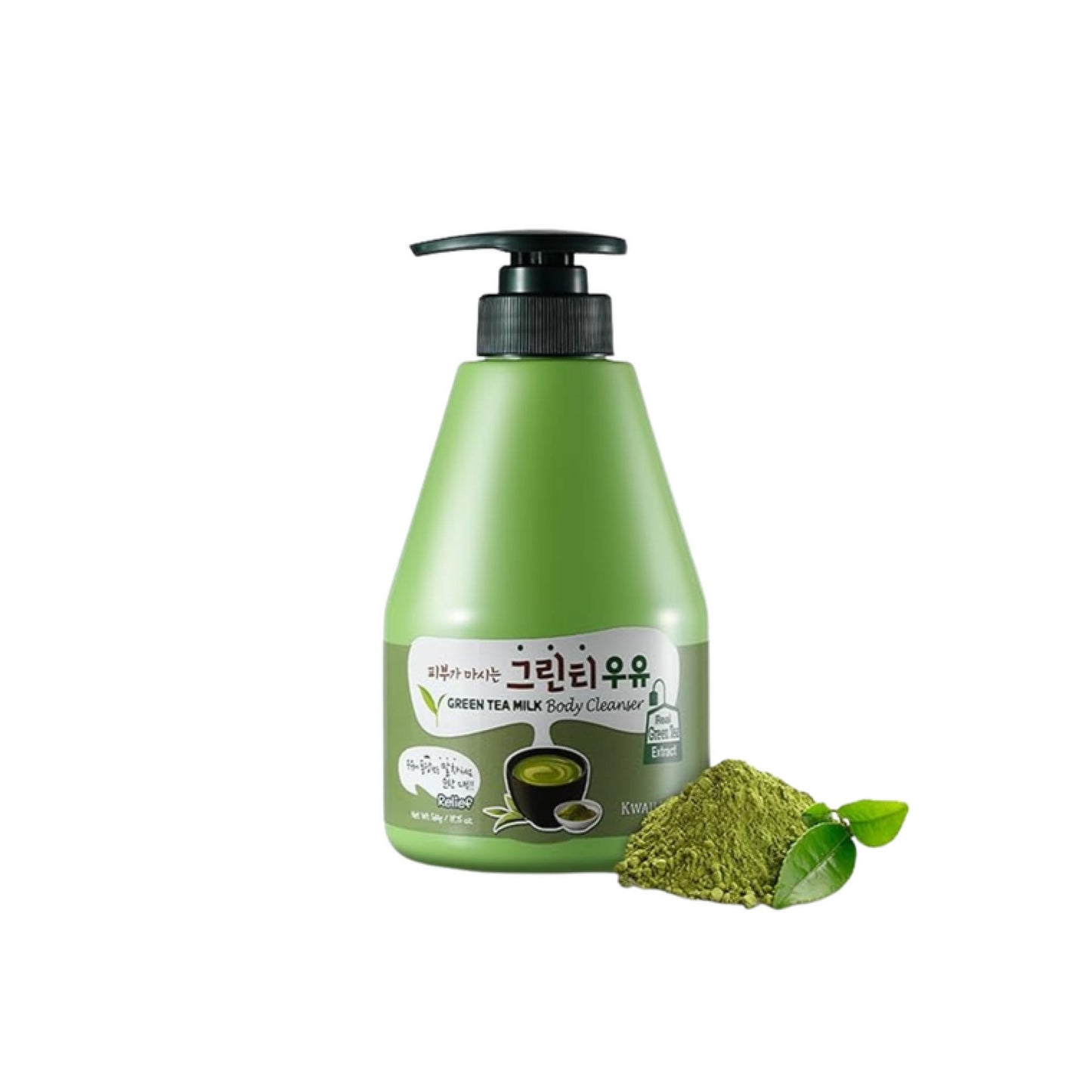 KWAILNARA Green Tea Milk Body Cleanser 560 ml