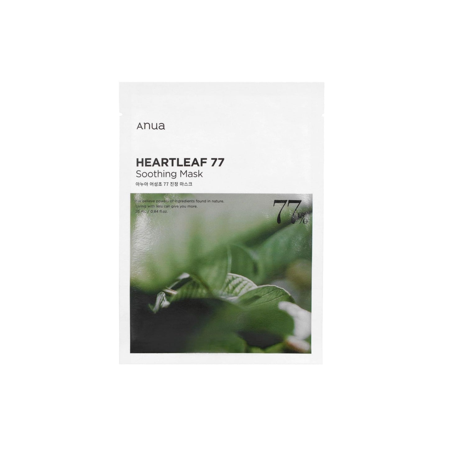 ANUA Heartleaf 77 Soothing Sheet Mask 25 ml