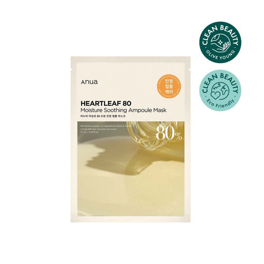 ANUA Heartleaf 80 Moisture Soothing Ampoule Mask