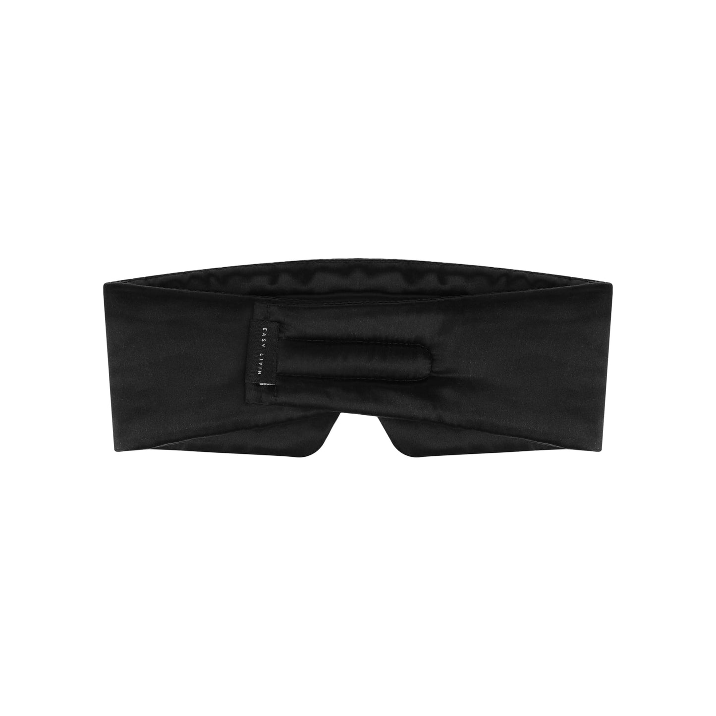 EASY LIVIN 100% Silk Eye Mask PREMIUM Black