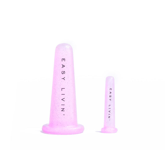 EASY LIVIN Silicone Vacuum Cups Set for Face and Eye