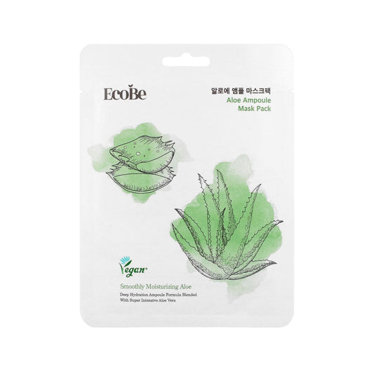 EcoBe Aloe Ampoule Mask Pack 25 ml