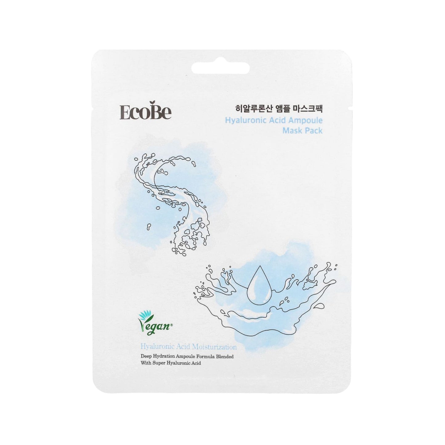 EcoBe Hyaluronic Acid Ampoule Mask Pack 25 ml