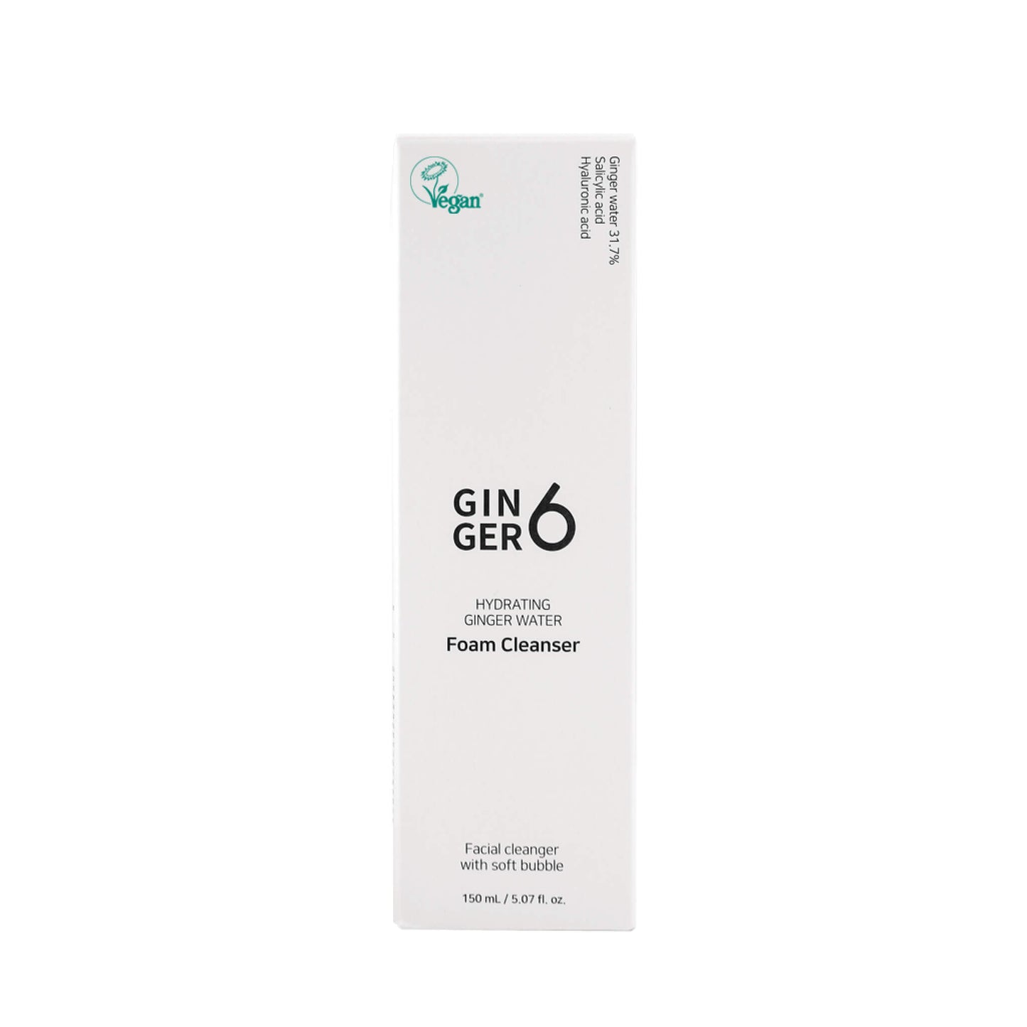 GINGER6 Hydrating Foam Cleanser 150 ml