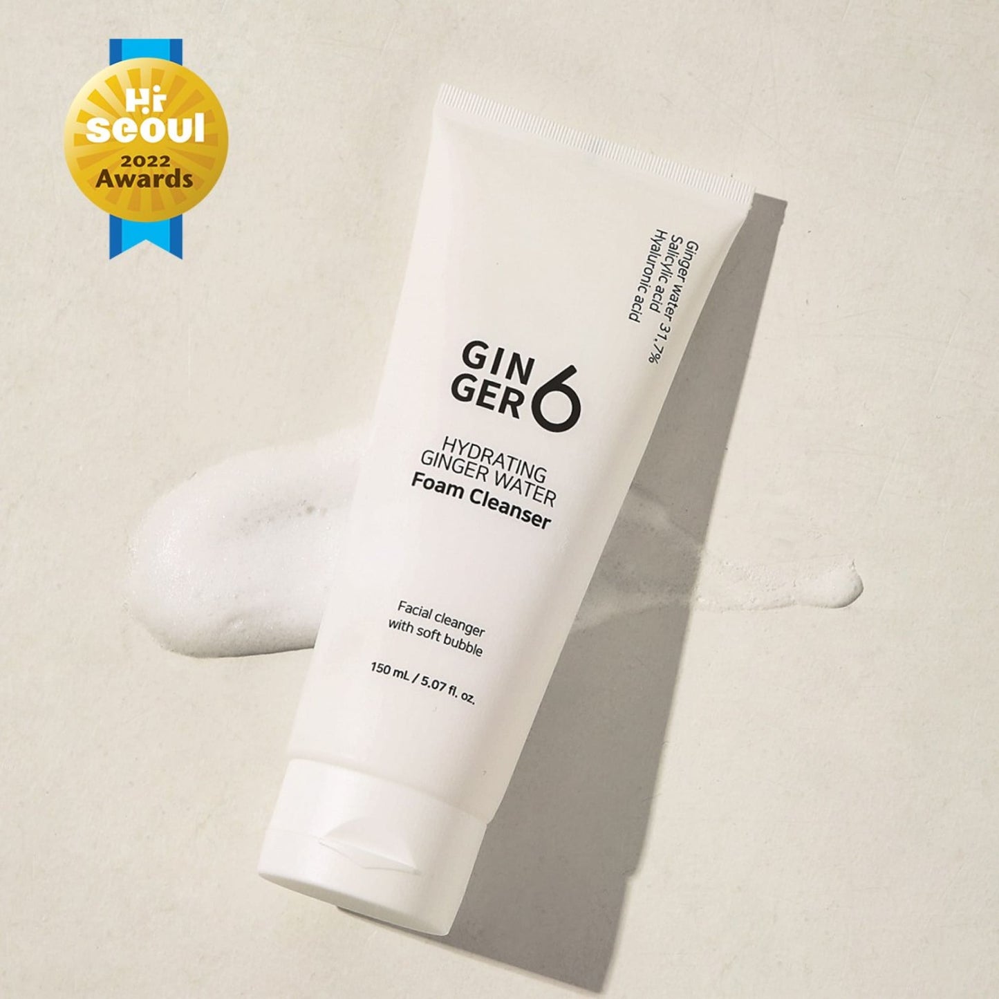 GINGER6 Hydrating Foam Cleanser 150 ml