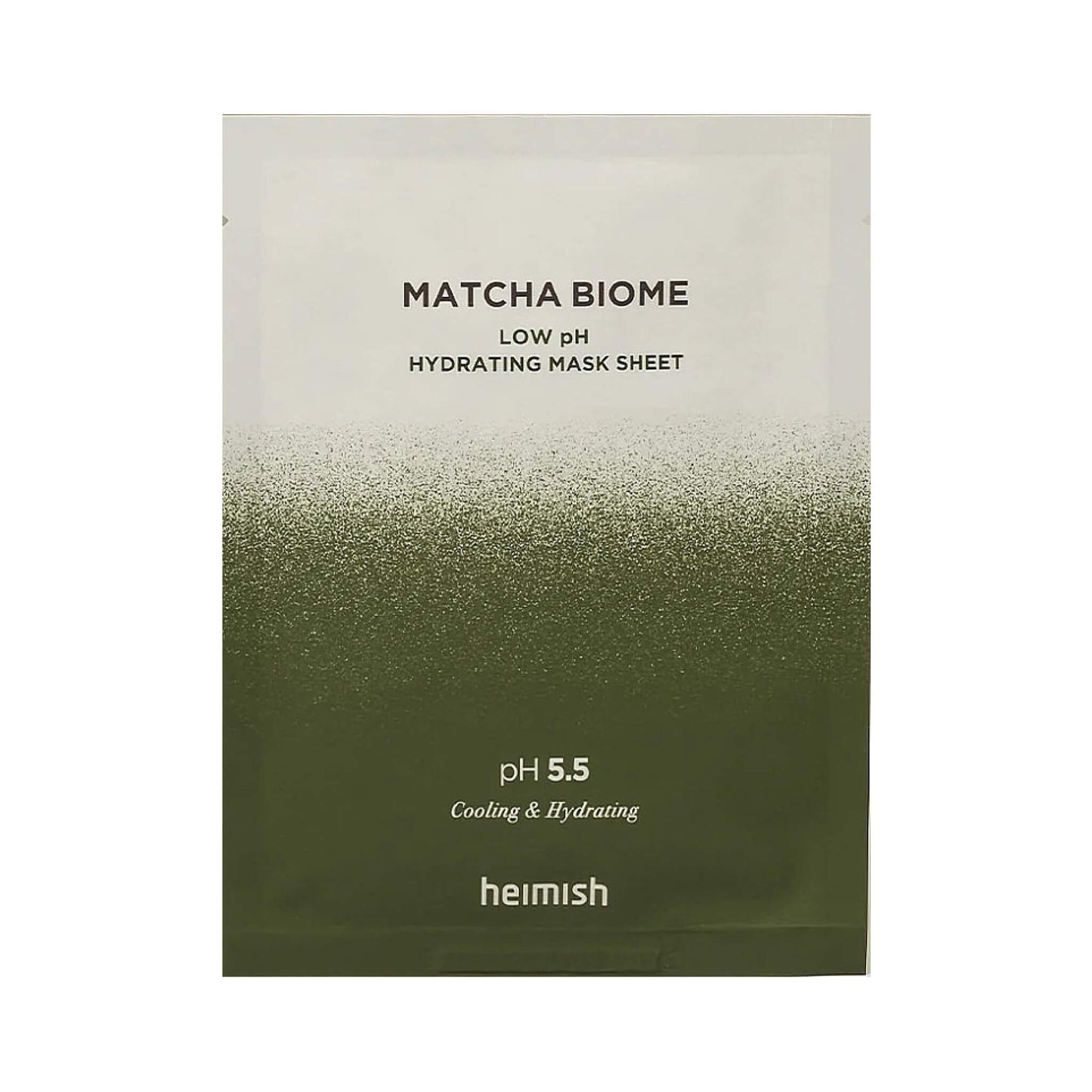 HEIMISH Matcha Biome Low pH Hydrating Mask Sheet