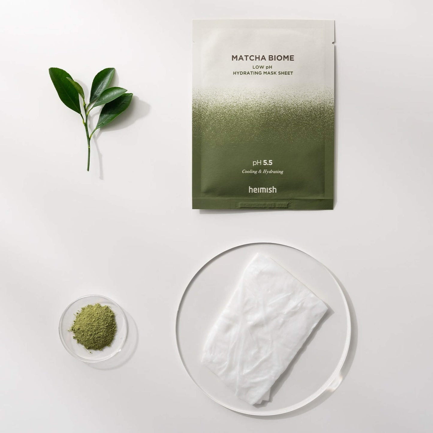 HEIMISH Matcha Biome Low pH Hydrating Mask Sheet