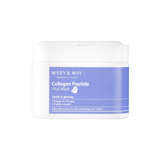 MARY&MAY Collagen Peptide Vital Mask 30 szt.