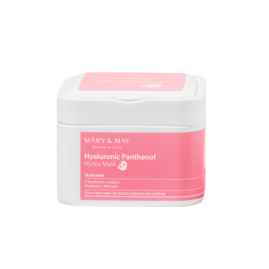 MARY&MAY Hyaluronic Panthenol Hydra Mask 30 szt.