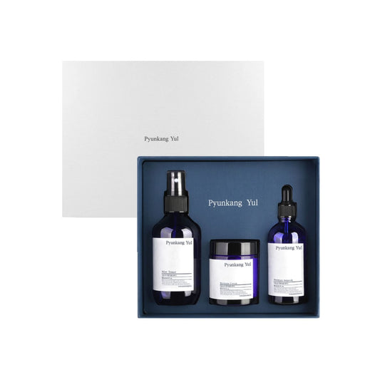 PYUNKANG YUL Basic Line Gift Set (Essence toner 200 ml + Moisture serum 100 ml + Nutrition Cream 100 ml)