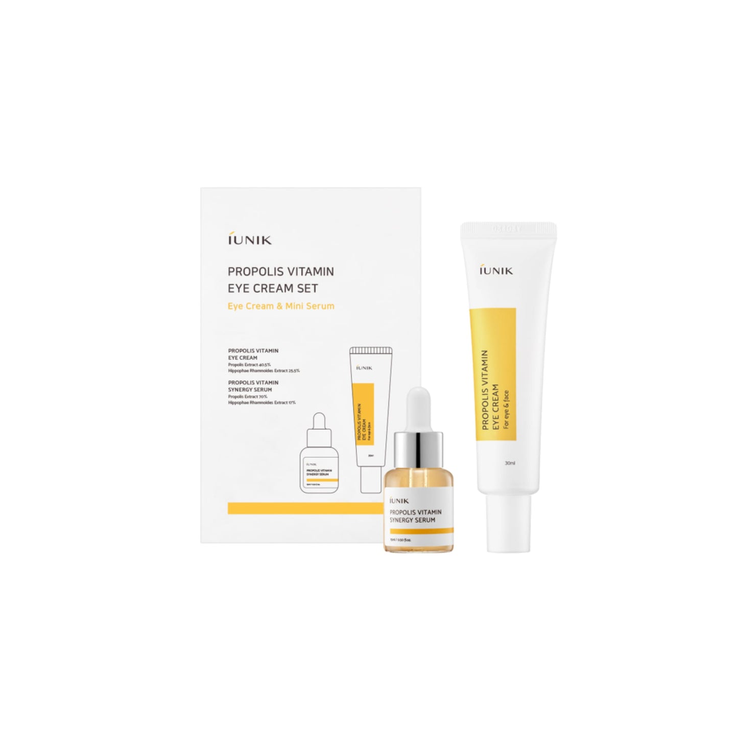 iUNIK Propolis Vitamin Eye Cream Set