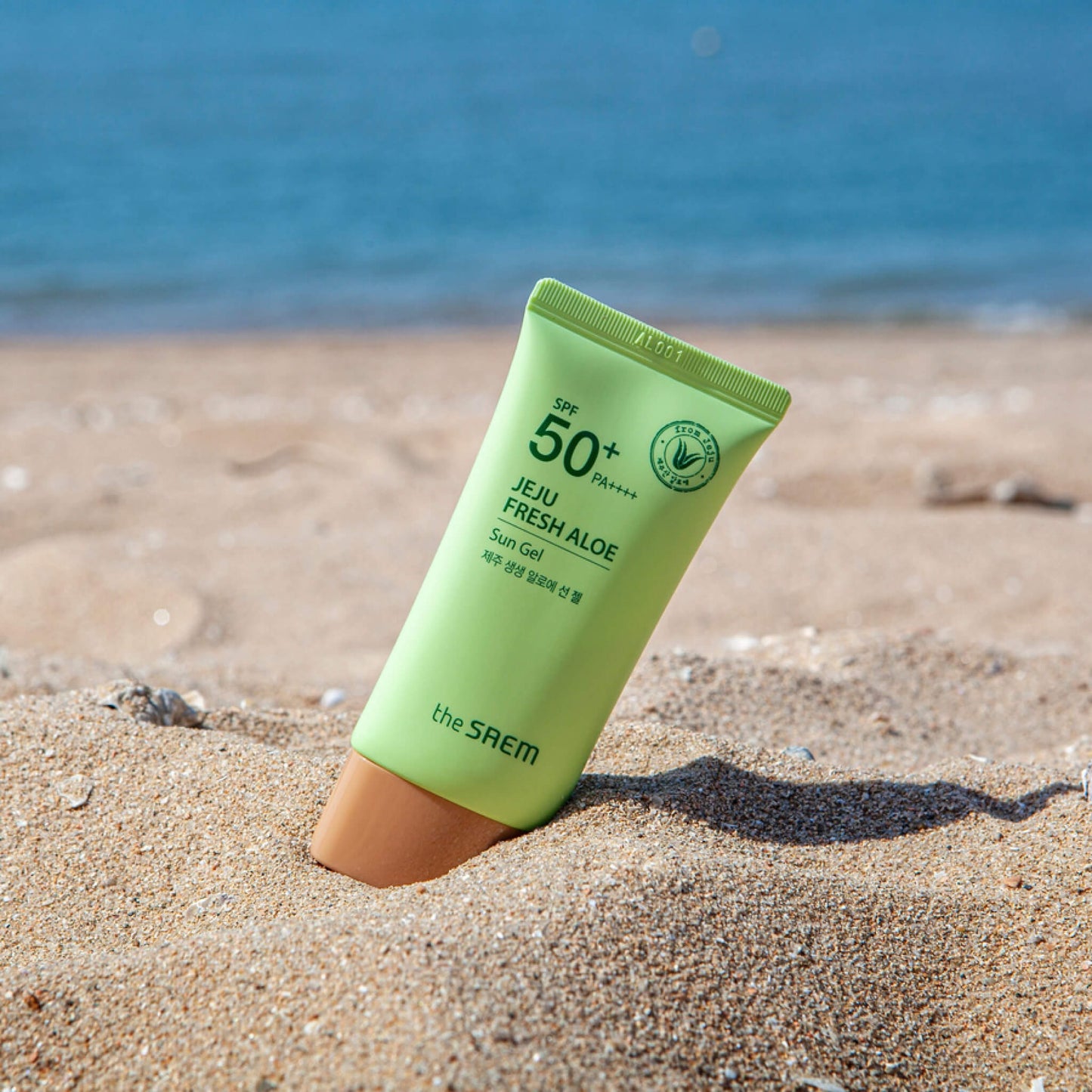 THE SAEM Jeju Fresh Aloe Sun Gel SPF 50